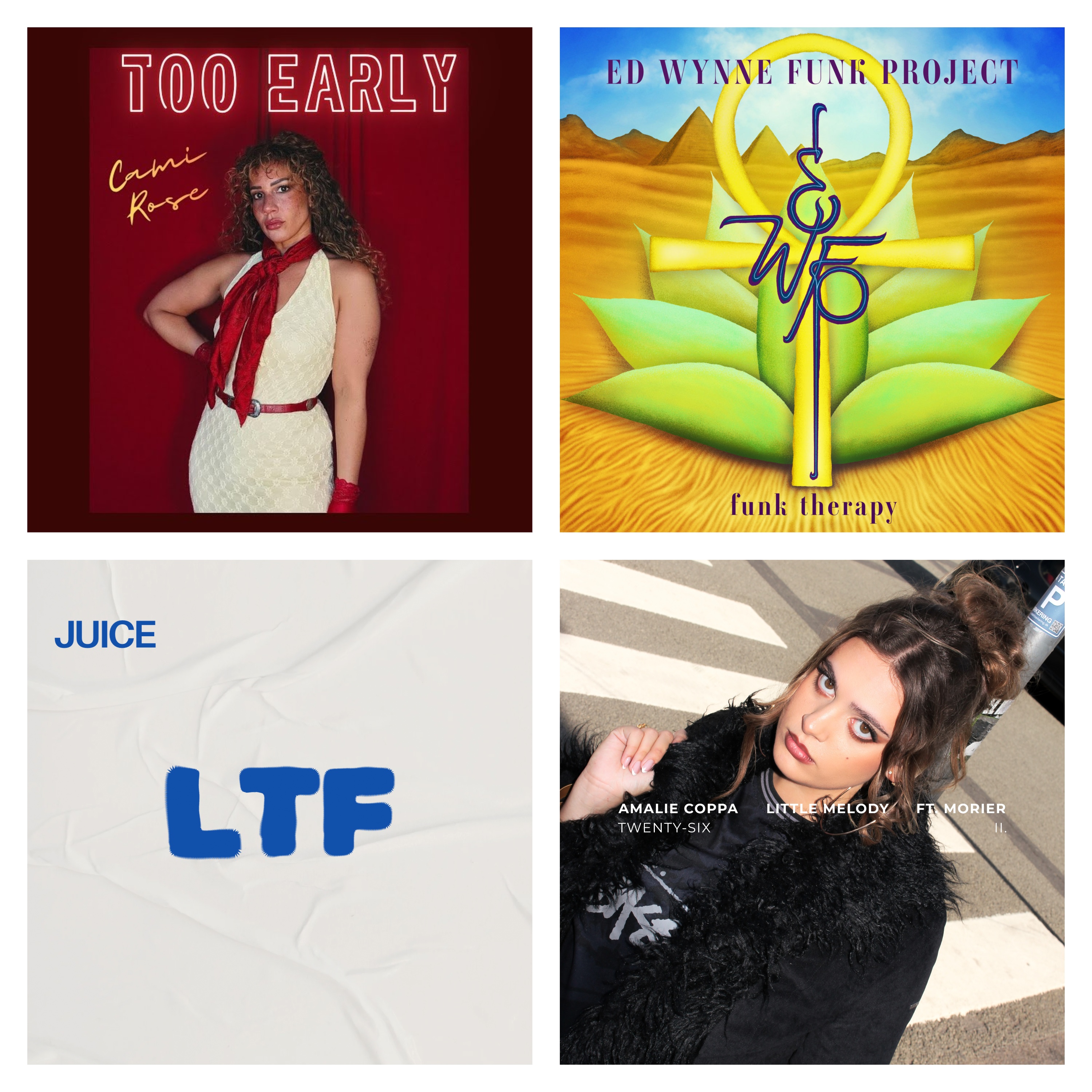 Tunesday: AMALIE COPPA, Cami Rose, Ed Wynne, and Juice